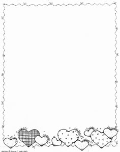 Albumarchief Frame Border With Hearts Albumarchief Frame Border With Hearts