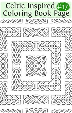 94 Best Celtic Coloring Pages For Adults Images On Pinterest In 2018
