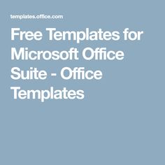 officesuite templates