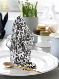 grey // grau Ambiente 20 Stück Servietten Papillon Schmetterling Napkin