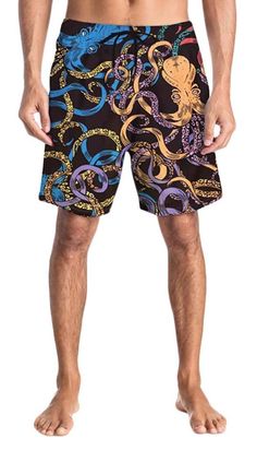 Pineapple Print Decor NAIT.2 Shorts Swimming Tucks for Kid Quick Dry Solid Board Adjustable Swimming Tucks Reusable Workout