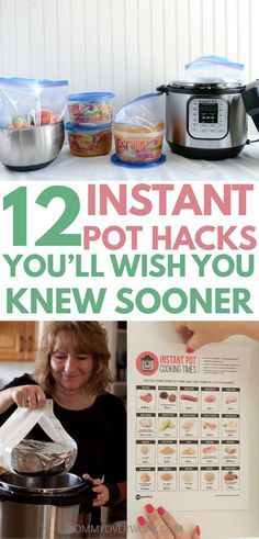 INSTANT POT TIPS / insta-pot tricks for beginners to maximize this 7 in 1 kitchen appliance. Seamless freezer cooking to make family favorite recipes faster; convert your recipes from crockpot, slow cooker, electric pressure cooker; a useful non food item you can make in the instapot, how to properly clean the machine. Get the odor stench in the sealing ring out in a natural, safe way with lemons & vinegar. Aluminum foil hack to get hot inserts out easily #instantpot #instantpothacks Pressure Cooking Recipes, Freezer Cooking, Slow Cooker Recipes, Crockpot Recipes, Cooking Tips, Homemade Recipes, Cooking Games, Beginner Cooking, Cooking Classes