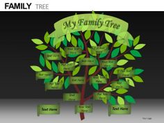 family tree template for powerpoint