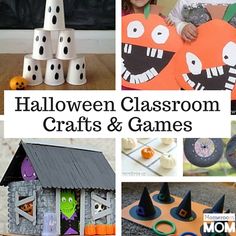 halloween class party crafts and games