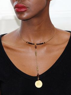 Fashion Femmes Tour De Cou Col ouverture Cuff Chaîne Collier Sautoir Charming Gifts