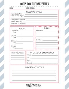 139 best nanny binder