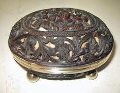 CocoVN Beautiful Decorative Handmade Vietnamese Lacquered Natural Coconut Shell Bowls Flower Mother of Pear Inlaid Green