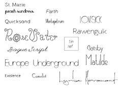 Single line fonts kostenlos