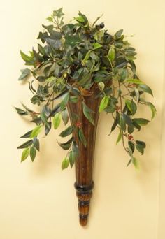 The 45 Best Plant Sconce Images On Pinterest Solar Wall Lights Chocolate Silk Wall Arrangement Fl Home Decor Flowers Flower Arrangements Accents