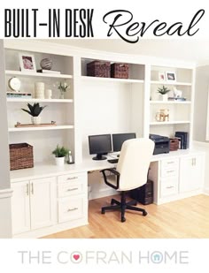 195 Best Built In Furniture Etc Images 2018 Bookshelves Built In Desk Reveal