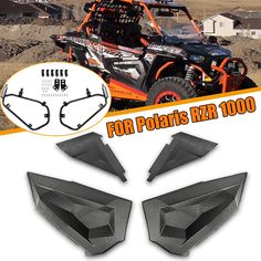 Upper lower High Max Clearance Radius Bar Kits For Polaris 14-17 RZR XP 1000