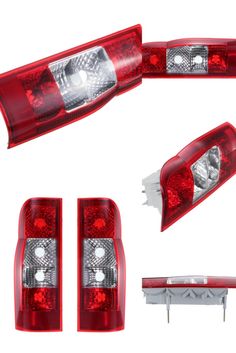 Ford Transit Mk7 2006-2014 Clear Rear Tail Light Lamps Pair Left & Right Ford Transit Mk7 2006-2014 Clear Rear Tail Light Lamps Pair Left & Right