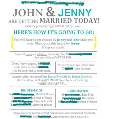 35 best printable wedding programs images on pinterest printable