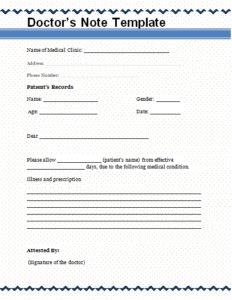19 best fake doctors note images doctors note template notes doctor note template for word