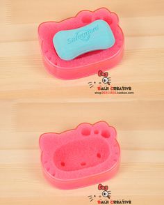 Holder Sanrio Hello Kitty Kawaii Pink Portable Travel Cotton Swab Case Cute