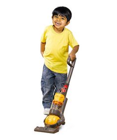 we so need this danny loves to vacuums and this one actually works toy vacuum that works