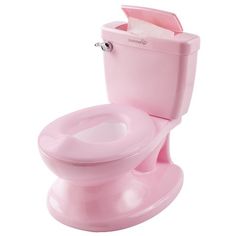 Deluxe Pink Teddy Bear Kids Potty Training Seat Chair With Removable Potty Lid