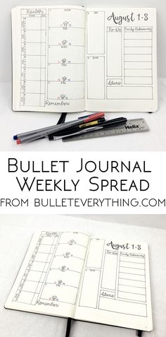 bullet journal pdf template