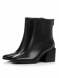 ANETT STUDDED LEATHER BOOTS, Black, large | women aw18 Bianco ATHENA Wildleder Stiefel, Runde Zehenpartie online