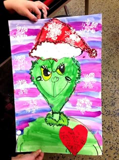 160 Best Holiday Art Projects Images Christmas Crafts The Grinch Crafts Beautiful Religious Christmas Art Projects For Elementary Students
