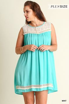 umgee plus size jewel tone tank dress 2 colors handkerchief high umgee plus size