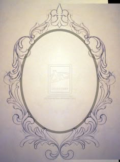 large vintage gold with white metal filigree picture frame oval