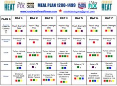 90 best 21 day fix meal plans images 21 day fix meal plan 21 day weekly recipe plan