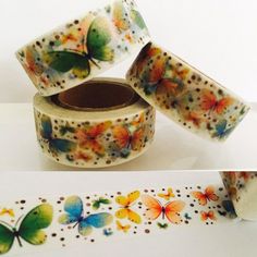 Butterflies planner washi tape sample 18