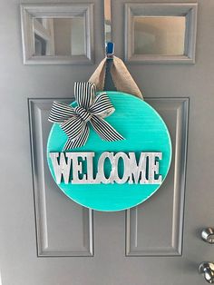 White Front Door Hanger Hanging Decor Sign For White Front Door Hanger Hanging Decor Sign For Wood Round Pinterest Wreaths And Hangings