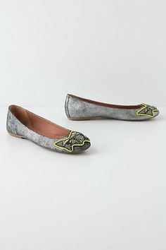 Women GC Shoes EMMA Ballerina Flats Shoes Black Pink Size 8.5 6.5 Tribal Print