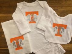 NEW Tennessee Vols Volunteers Baby Girls Dress Size 12M 12 Mo W// Headband