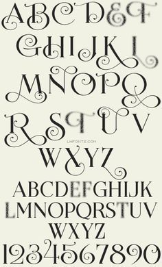 pretty calligraphy font