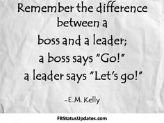 Being a good leader, like being a superhero, is about more than just words. You can talk all day long about protecting the innocent, but unless you’re willing to jump in and sock it to the bad guys, you’re no hero. Leaders lead by doing How to be a Hero: http://www.supercareero.com/leadership-leading-by-example.html Quotes For Kids, Boss Quotes, Awesome Quotes, Quotes Deep