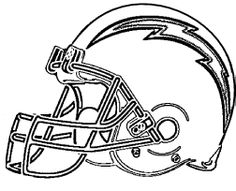 Football San Diego Chargers Coloring Pages Coloring pages Football