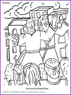 Apostles Coloring Pages Bible Printables New Testament 40 NT 017htm