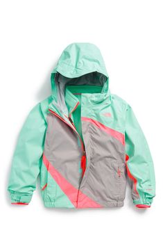 Kids Baby Girls Drawstring Windproof Hooded Coats Lightweight Active Outdoor Jackets Cute Windbreaker Jacket Cotton Liner