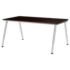 Rolling Office Table Round Tables Pinterest Galant Desk Black Brown Ikea Office Table For Cutting And Mailing Samples