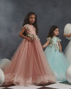 Toddler Embroidery Feather Girl Tutu Dress Gypsy Tulle Pageant Dress Clothes