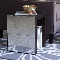 herringbone mirror coffee table | west elm buy two? $379 each, 48 herringbone mirror coffee table | west elm buy two? $379 each, 48