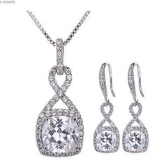 925 Sterling Silver Yellow and CZ Cubic Zirconia Braided Oval Pendant Charm 36mm