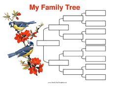 95 best family tree charts templates images on pinterest family