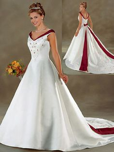 New White Wedding Dress Gorgeous Bridal Gown Stock Size 6 8 10 12 A Line Ivory Stapless Wedding Gown With Long Train