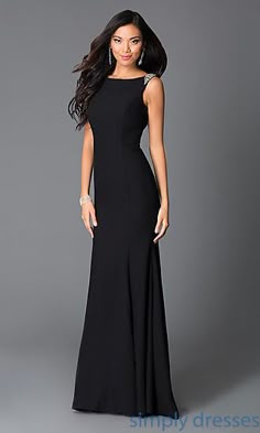 Long Black Evening Gowns