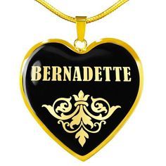 Infinity Heart Necklace 18k Yellow Gold Finish Personalized Name Unique Gifts Store Happy Birthday Marguerite