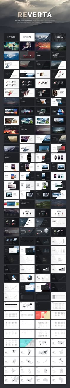 Reverta PowerPoint Template Website Template