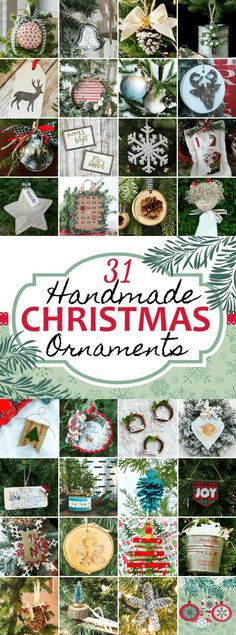719 best handmade christmas tree ornaments images on pinterest diy 31 days of handmade christmas ornaments don t miss these crafty christmas idea for