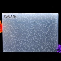 KWELLAM Sweet Girl Work Hard Be Nice you can Believe Heart Clear Stamps for Card Making Decoration and DIY Scrapbooking