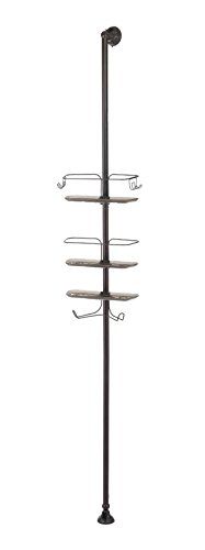 Suction Corner Rack Shelf Organizer Caddy Storage Bathroom Shower Wall Basket RS