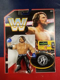 Action Figure Display Case WWF Hasbro /"A/"