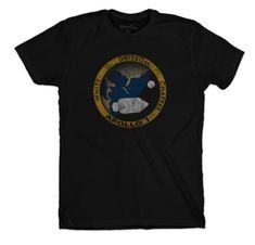 Polo Shirts for Men Saturn Planet Silhouette C Embroidery Cotton
